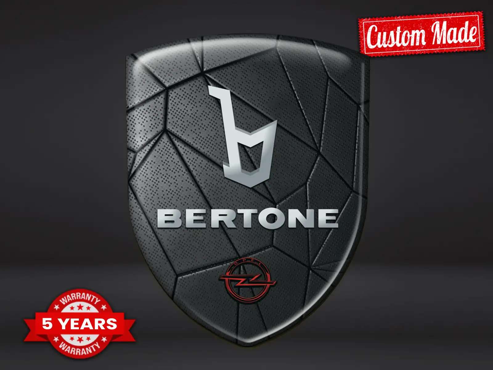 Bertone Autoaufkleber Luxus Professionell Anpassbar